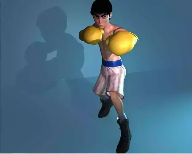 T Pose Punching Man Van Bram AAA