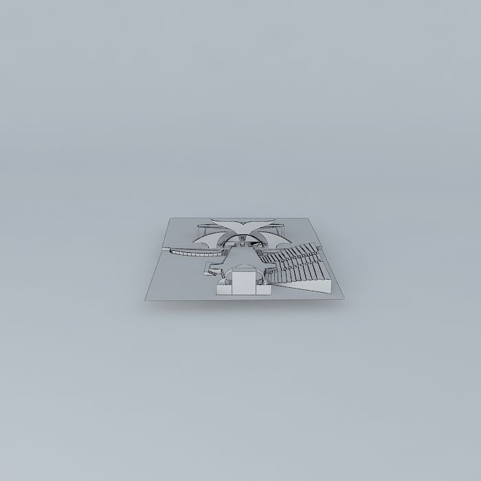 Shamu Stadium SeaWorld San Antonio 3D model_4
