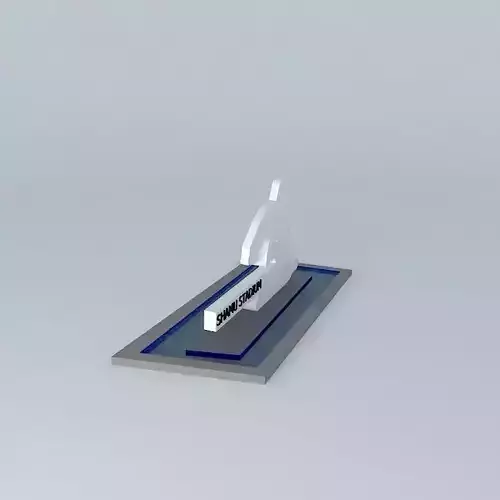 SeaWorld Orlando Shamu Stadium Fountain 3D model