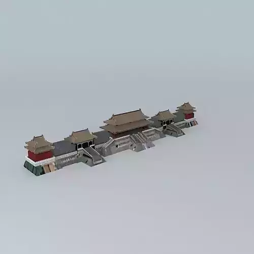 Beijing Forbidden City Gate of Supreme Harmony Taihemen, Forbidden City, Beijing, China