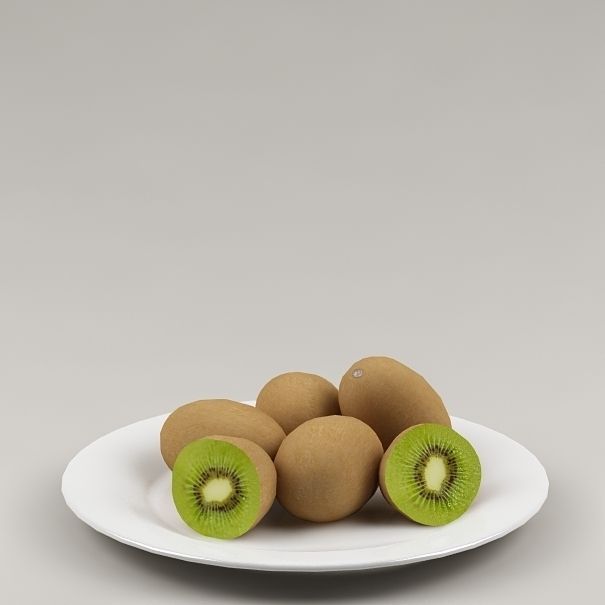 Kiwi 01 3D model_2
