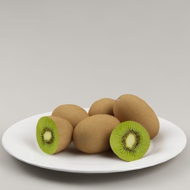 Kiwi 01 3D model_1