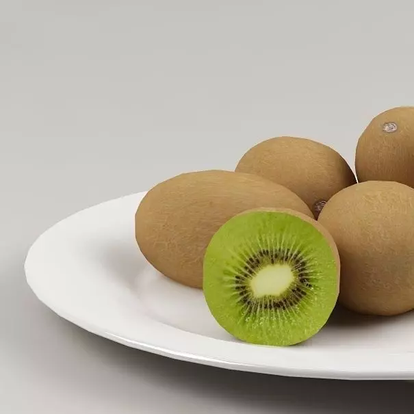 Kiwi 01 3D model_0