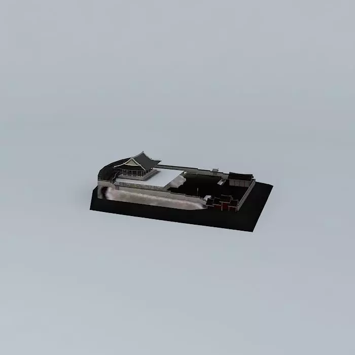 Suwon dongjangdae yeonmudae Dongjangdae Yeonmudae Hwaseong Fo... Free 3D model_0