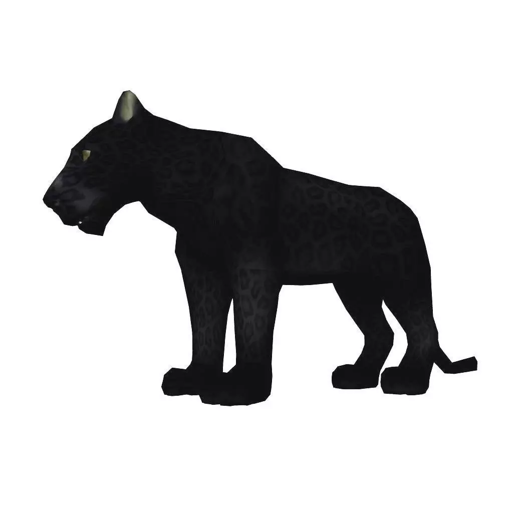 Bagara Panther AAA Low-poly 3D model