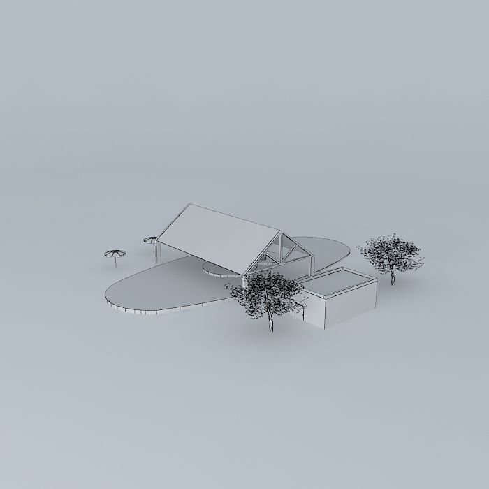 Dolphin Nursery SeaWorld Orlando 3D model_4