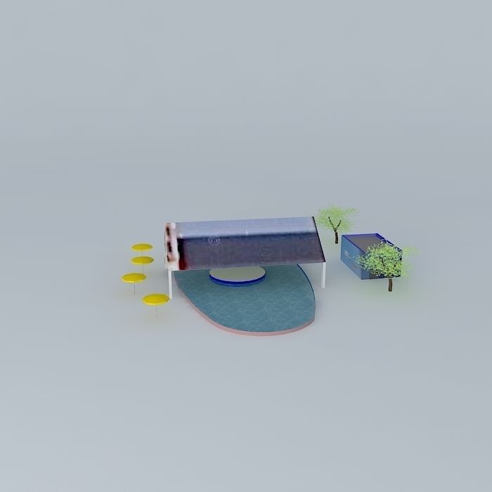 Dolphin Nursery SeaWorld Orlando 3D model_2