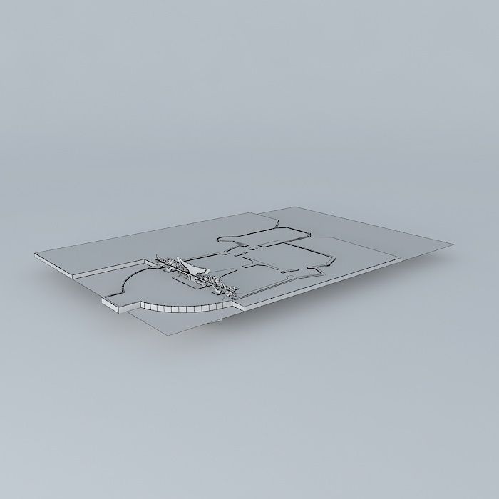 SeaWorld Orlando Shamu Stadium One Ocean 3D model_3