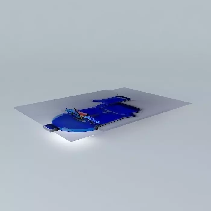 SeaWorld Orlando Shamu Stadium One Ocean 3D model_0