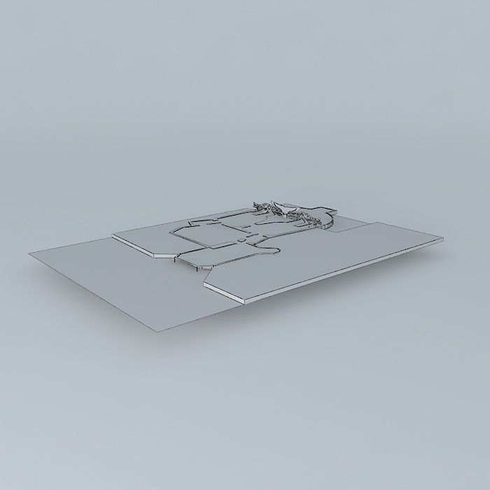 SeaWorld Orlando Shamu Stadium One Ocean 3D model_4