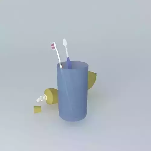 PASTE 26 BRUSH Free 3D model