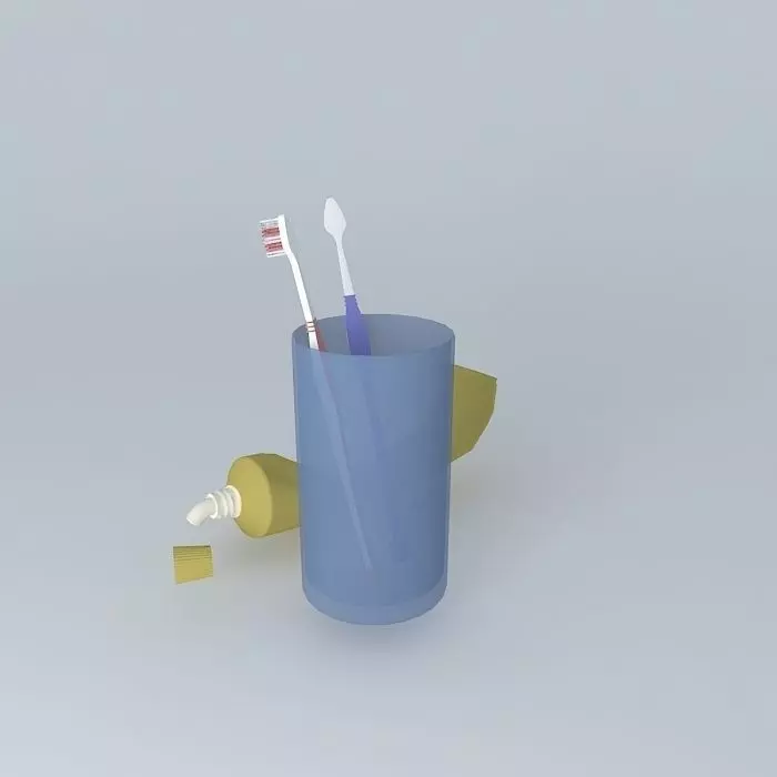 PASTE 26 BRUSH Free 3D model_0