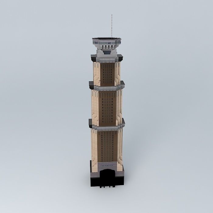 Kaohsiung Chang-Gu World Trade Center Free 3D model_2