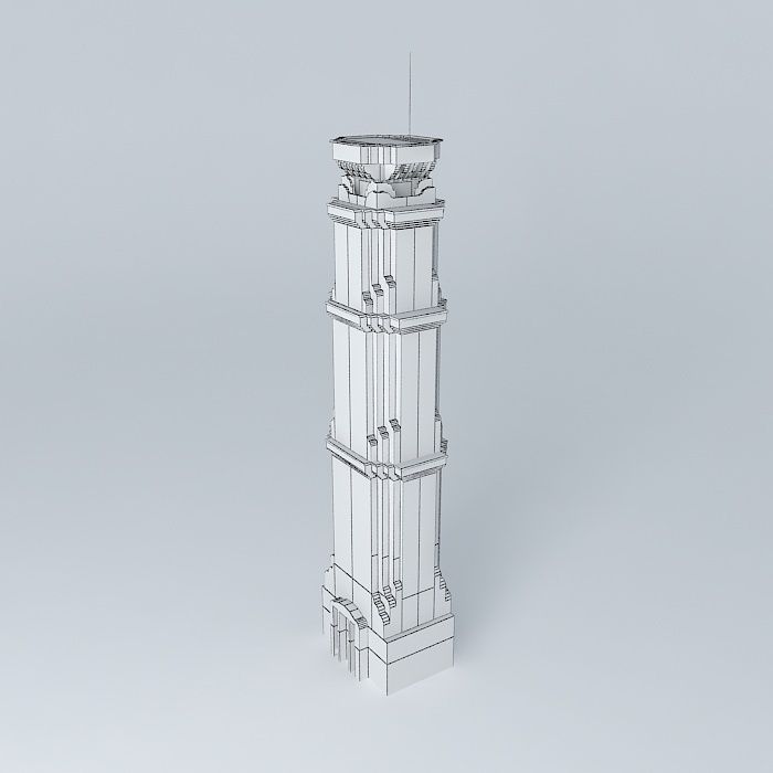Kaohsiung Chang-Gu World Trade Center Free 3D model_4