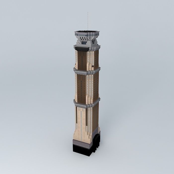 Kaohsiung Chang-Gu World Trade Center Free 3D model_1