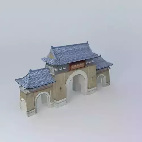 Guangzhou Zhongshan Memorial Hall gatehouse