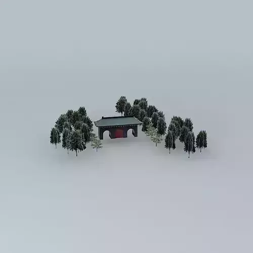 Hengchun, Pingtung Kenting Forest Recreation Area entrance Free 3D model