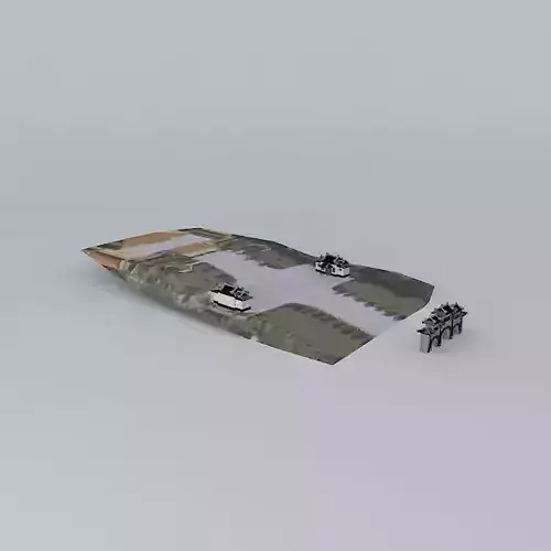 Gate of Martyr's Shrine, Taipei Free 3D model