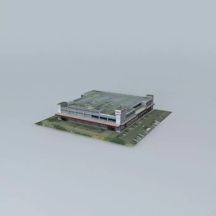 Costco in Kaohsiung, Taiwan Free 3D model