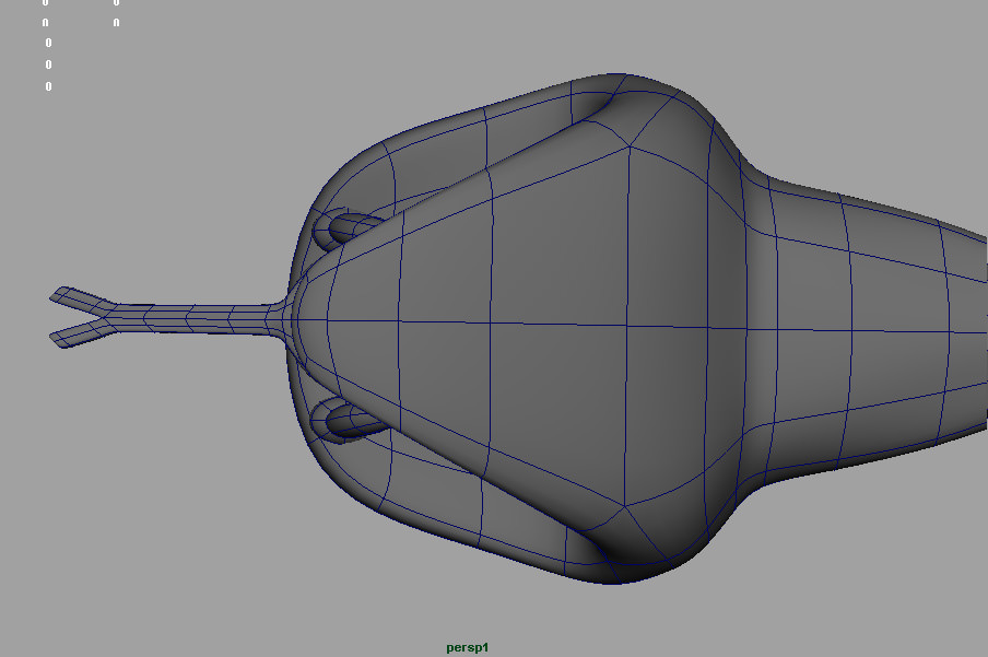 AAA Very Low Poly Snake Low-poly 3D model_11