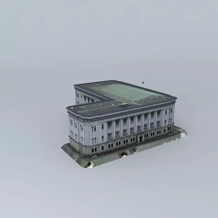 Head Office, Bank of Taiwan, Taipei, Taiwan Free 3D model
