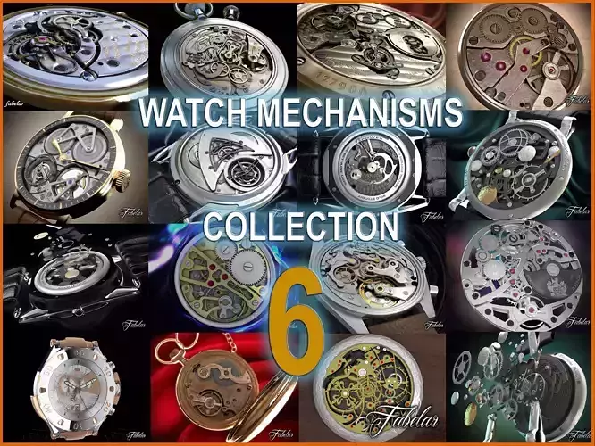 Watch mechanisms coll 6