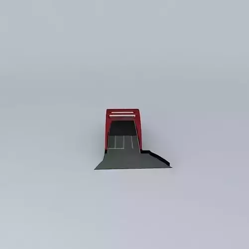 East Town screen sea bridge Free 3D model