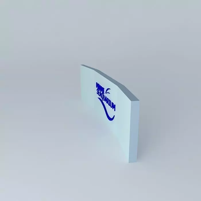 Miami Sea Aquarium - Lolita's pool's backboard 3D model