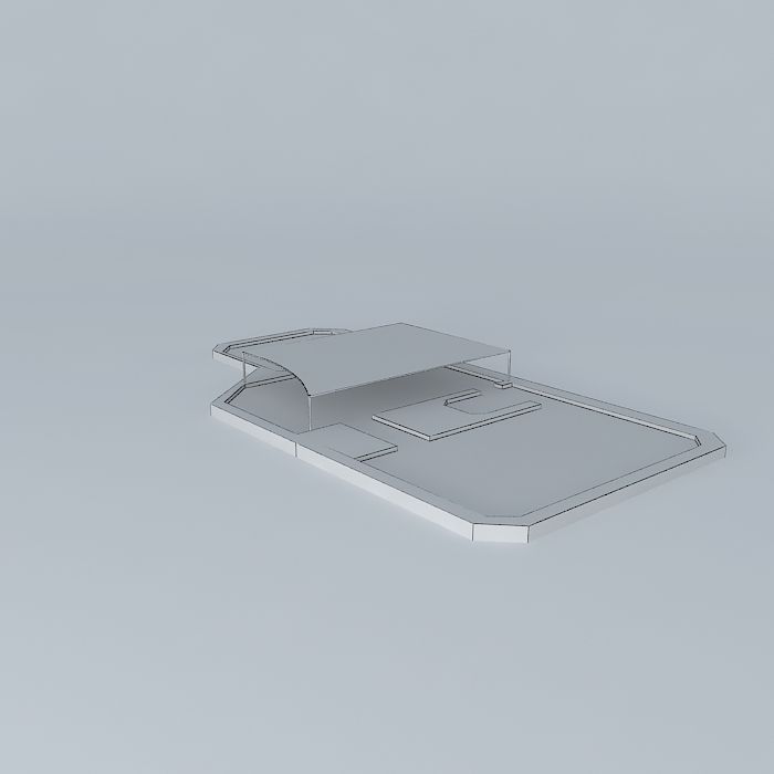 SeaWorld San Diego - Backpools 3D model_4