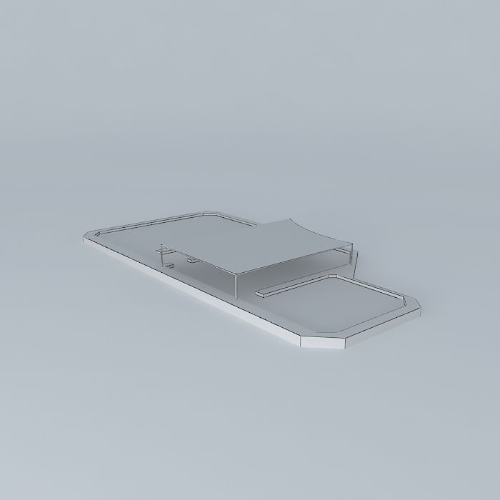 SeaWorld San Diego - Backpools 3D model_3