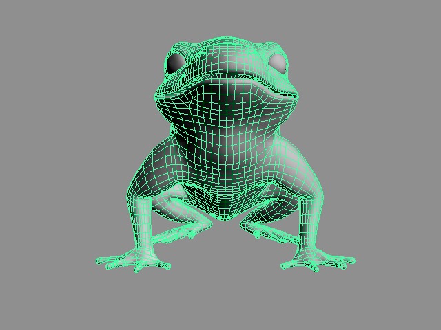 Frog 3D model_3