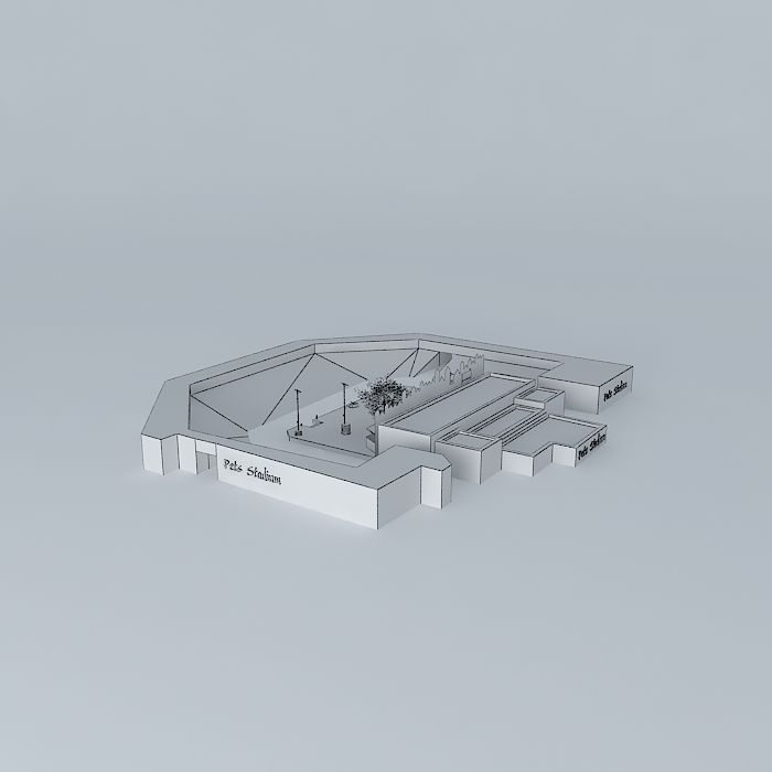 Pets Stadium - SeaWorld San Diego 3D model_4