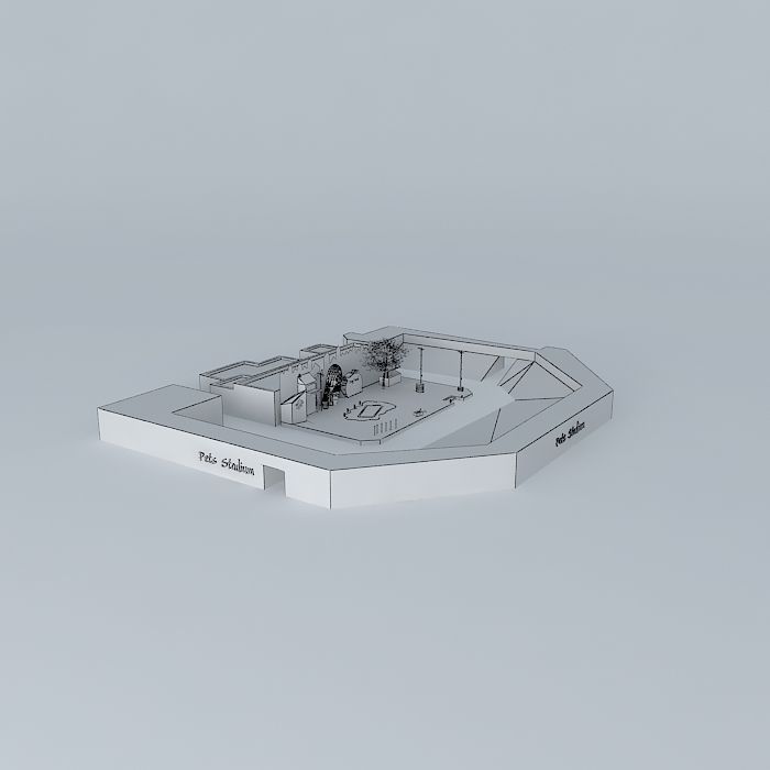Pets Stadium - SeaWorld San Diego 3D model_3