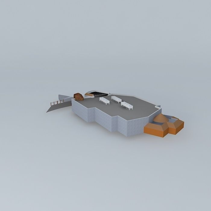 Shipwreck Cafe - SeaWorld San Diego 3D model_2