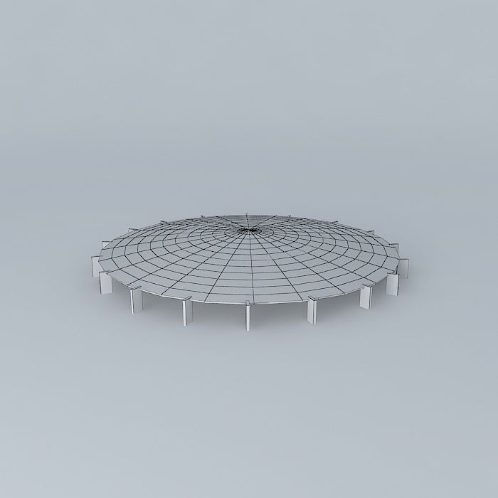 Shamu Theater Dome - SeaWorld San Antonio 3D model_3