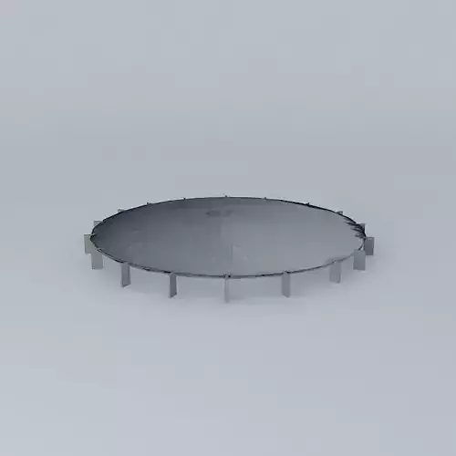 Shamu Theater Dome - SeaWorld San Antonio 3D model