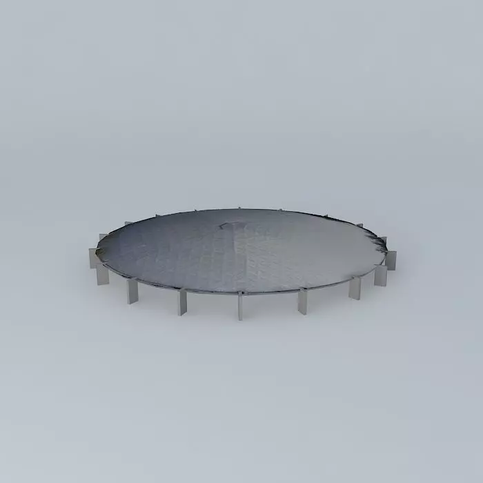 Shamu Theater Dome - SeaWorld San Antonio 3D model_0