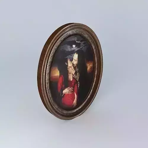 Dracula Framed Picture 3D model