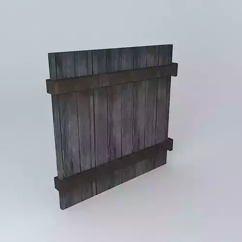 Wood Wall Fence Panel