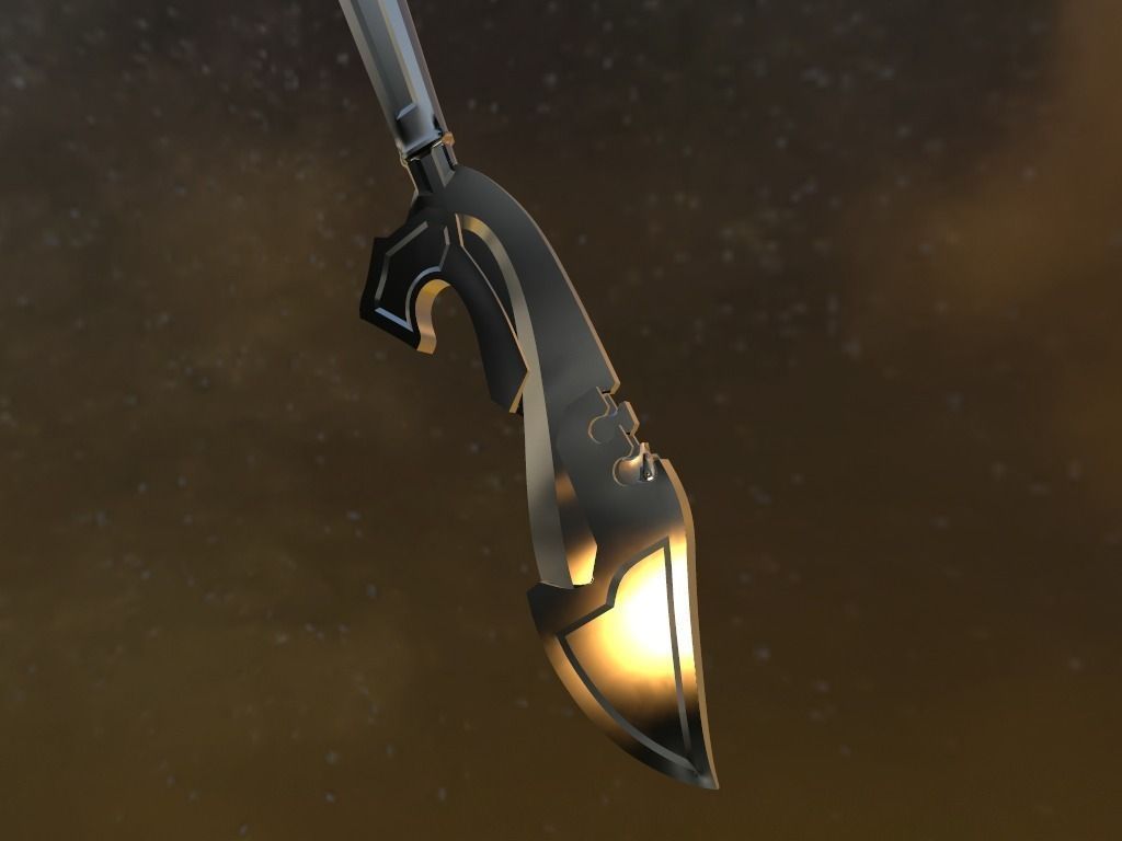 Kujang MS43 3D model_5