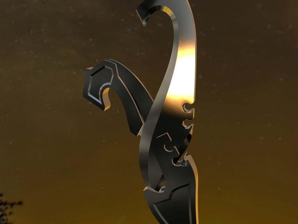 Kujang MS43 3D model_4