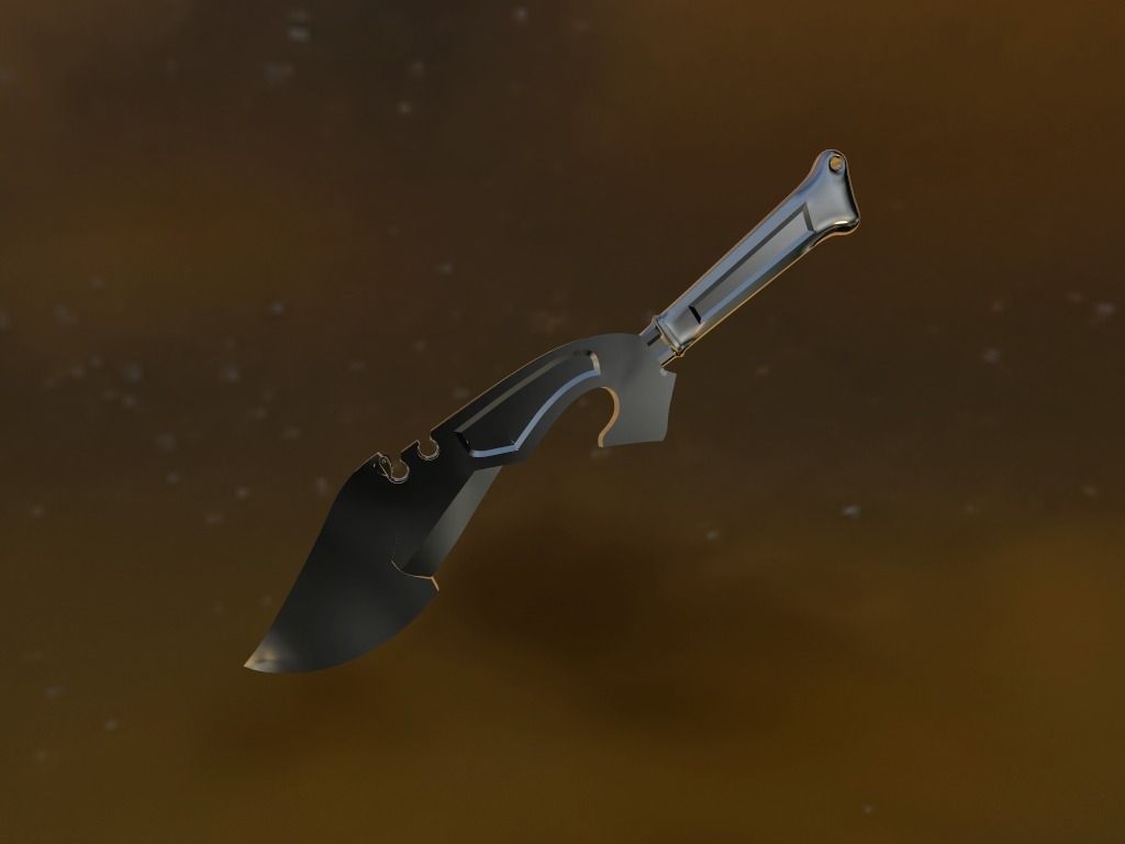 Kujang MS43 3D model_1