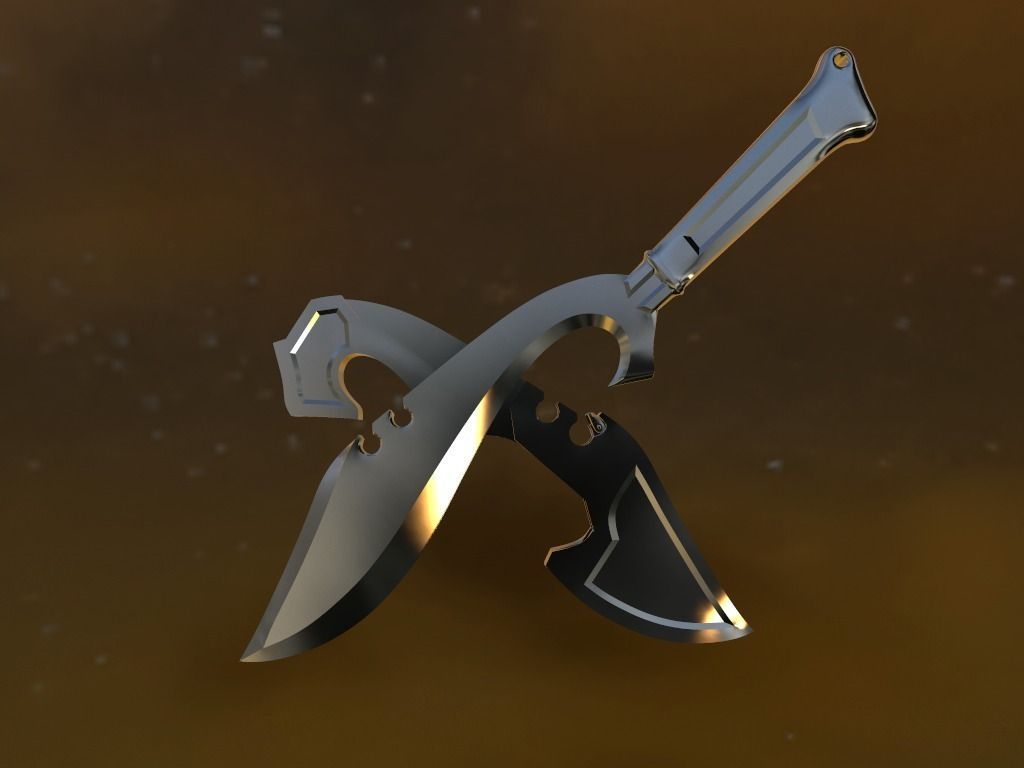 Kujang MS43 3D model_6