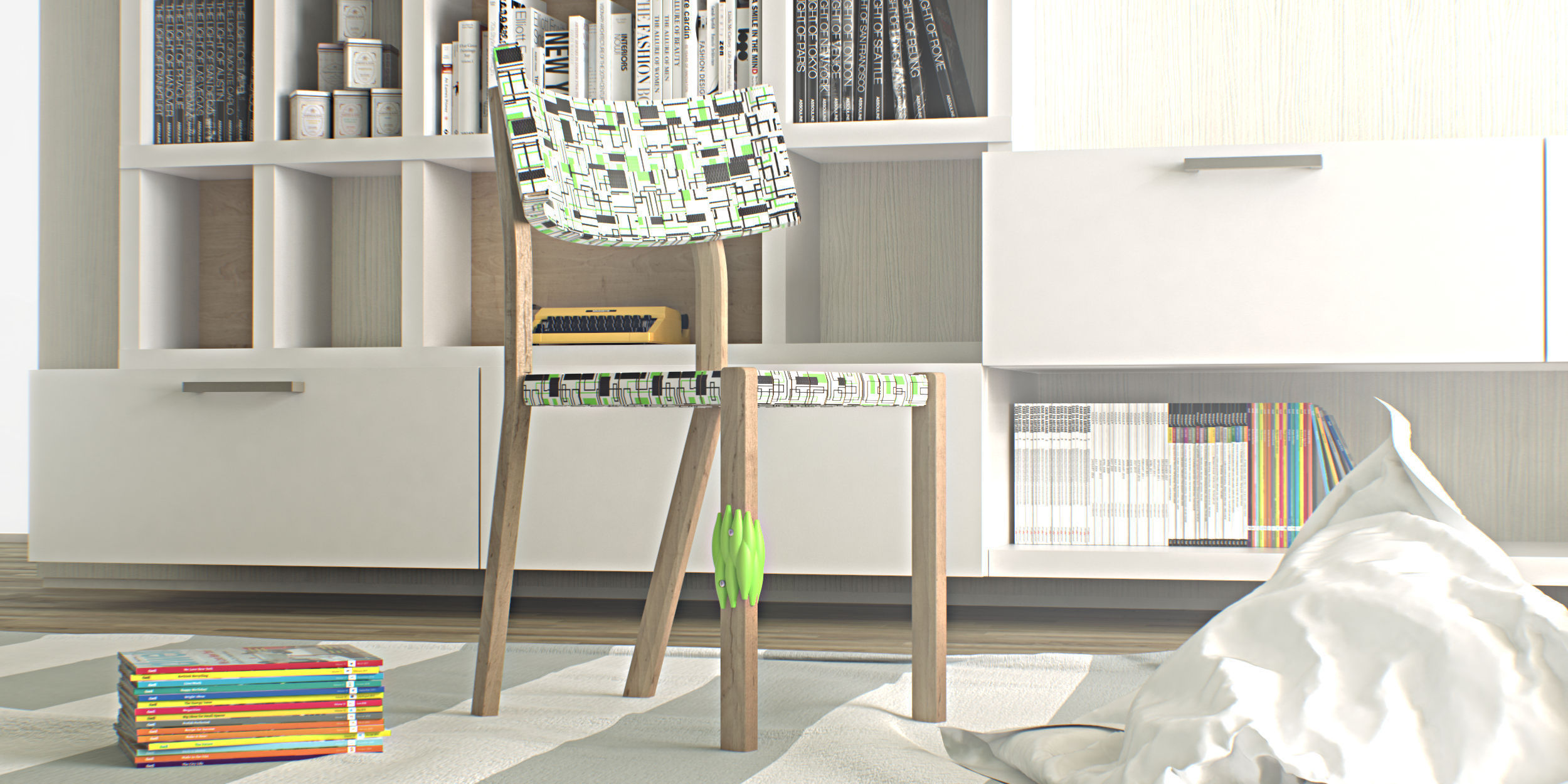 Symbioso - 28x40mm Broken wood part fixer 3D print model_6