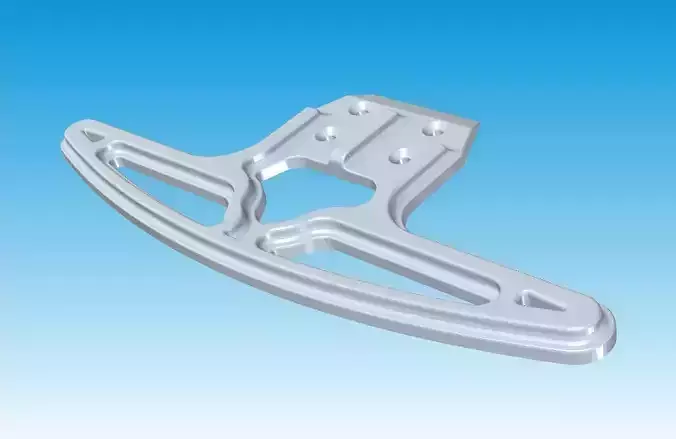 Tamiya TA04 Front bumper replacement Free 3D print model