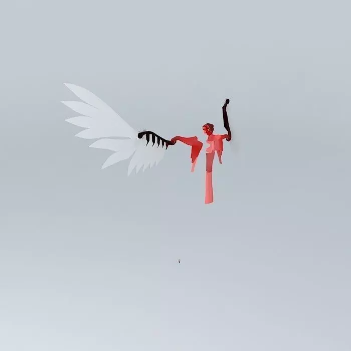 Robot wings Free 3D model_0