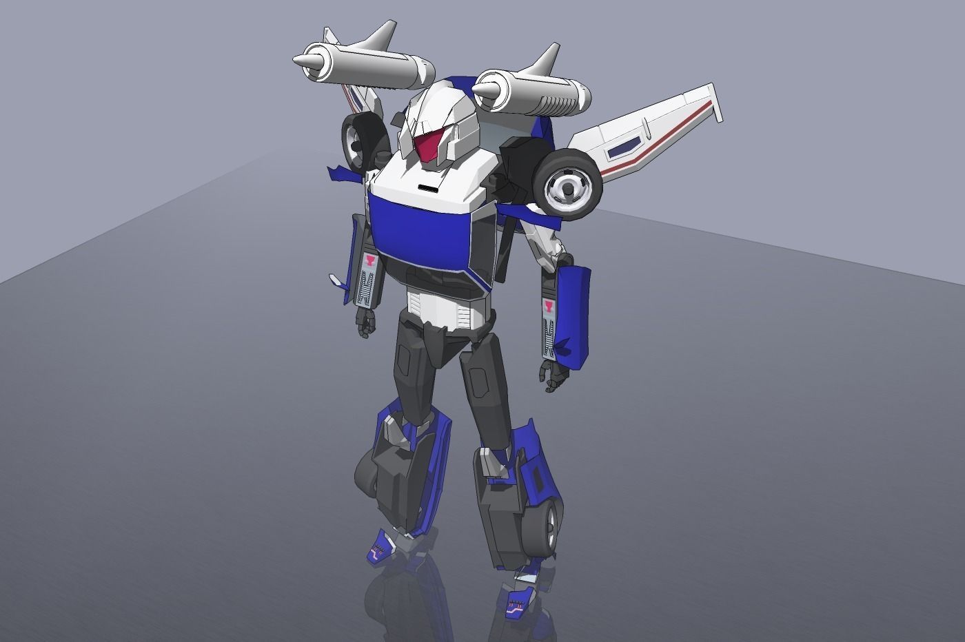 Tracks transformer Free 3D model