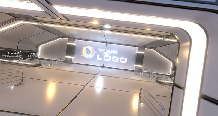 Showroom Level Kit Vol 1 Low-poly 3D model_7