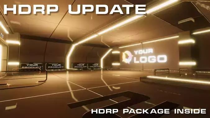 Showroom Level Kit Vol 1 Low-poly 3D model