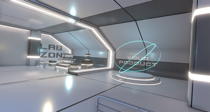 Showroom Level Kit Vol 1 Low-poly 3D model_6